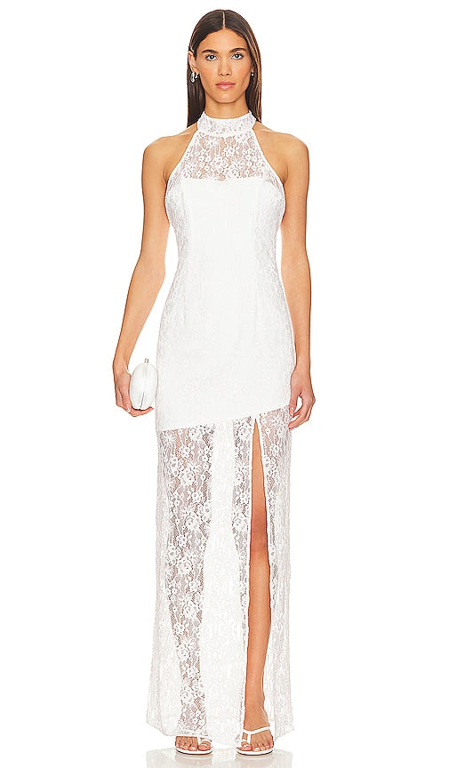 Lovers and Friends Elliot Gown in White