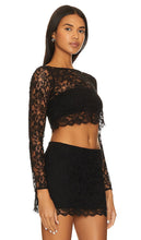 Lovers and Friends Gracia Crop Top in Black