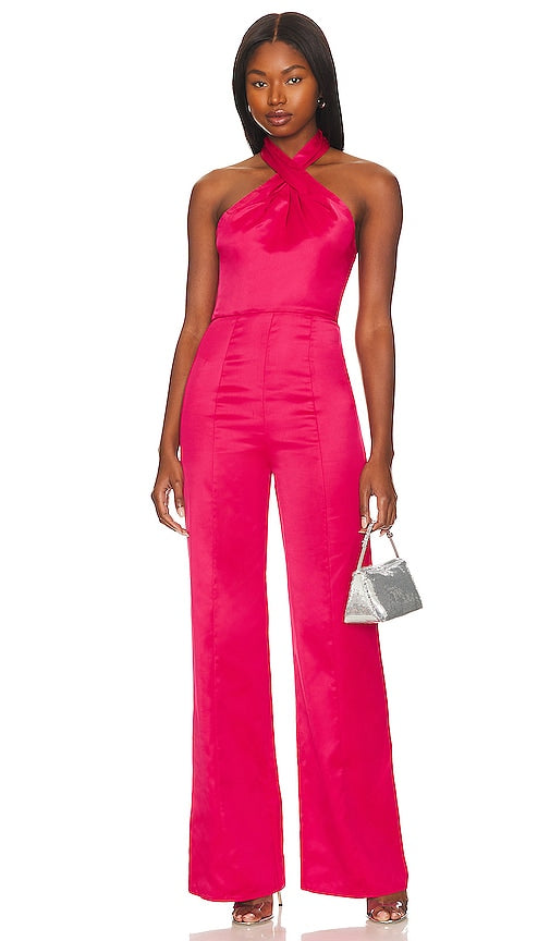 Lovers and Friends Haven Jumpsuit in Fuchsia - Combinaison Haven Lovers and Friends en fuchsia - Lovers and Friends Haven 紫红色连身裤 - Lovers and Friends Haven Overall in Fuchsia - Lovers and Friends Haven 점프수트 - Tuta Lovers and Friends Haven in fucsia