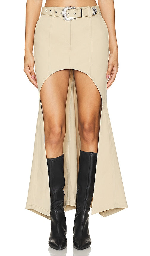 Lovers and Friends Jane Maxi Skirt in Beige - Lovers and Friends - Jupe longue Jane en beige - Lovers and Friends Jane 米色长裙 - Lovers and Friends Jane Maxirock in Beige - Lovers and Friends Jane 맥시 스커트 베이지 색상 - Gonna lunga Lovers and Friends Jane in beige