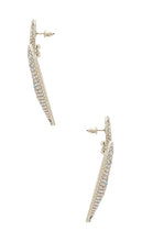 Lovers and Friends Jolene Earring in Metallic Silver