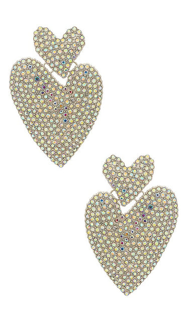 Lovers and Friends Jolene Earring in Metallic Silver