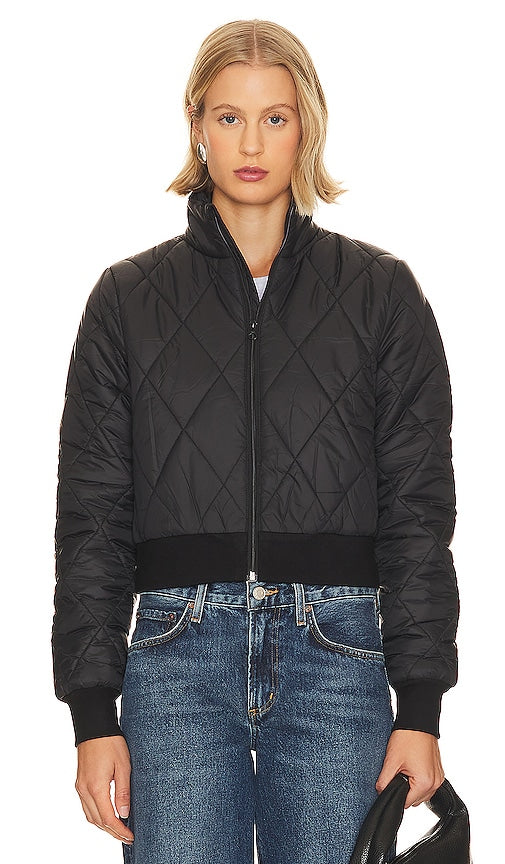Lovers and Friends Josette Quilted Jacket in Black