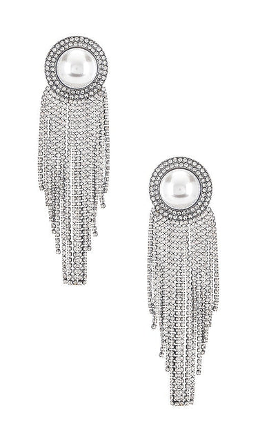 Lovers and Friends Juliana Earring in Metallic Silver