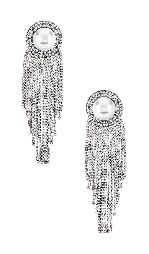 Lovers and Friends Juliana Earring in Metallic Silver