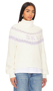 Lovers and Friends Kaley Ski Sweater in Ivory