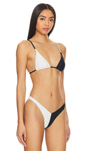 Lovers and Friends Kimo Contrast Triangle Top in White