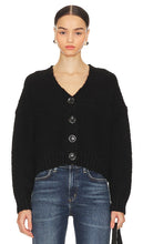 Lovers and Friends Lili Button Front Cardigan in Black - Lovers and Friends - Cardigan Lili boutonné sur le devant en noir - Lovers and Friends Lili 黑色纽扣前开衫 - Lovers and Friends Lili-Cardigan mit Knopfleiste vorne in Schwarz - Lovers and Friends Lili 버튼 프론트 가디건 블랙 색상 - Cardigan frontale con bottoni Lili di Lovers and Friends in nero