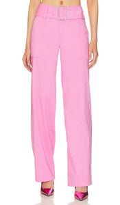 Lovers and Friends Lorelei Pant in Pink - Pantalon Lorelei Lovers and Friends en rose - Lovers and Friends Lorelei 粉色长裤 - Lovers and Friends Lorelei Hose in Rosa - Lovers and Friends Lorelei 팬츠 - Pantaloni Lorelei per amanti e amici in rosa