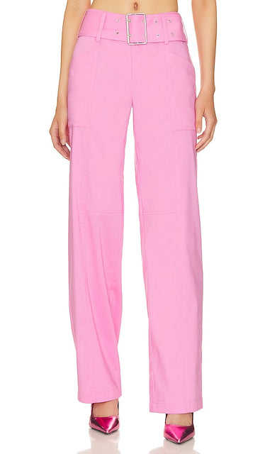 Lovers and Friends Lorelei Pant in Pink - Pantalon Lorelei Lovers and Friends en rose - Lovers and Friends Lorelei 粉色长裤 - Lovers and Friends Lorelei Hose in Rosa - Lovers and Friends Lorelei 팬츠 - Pantaloni Lorelei per amanti e amici in rosa