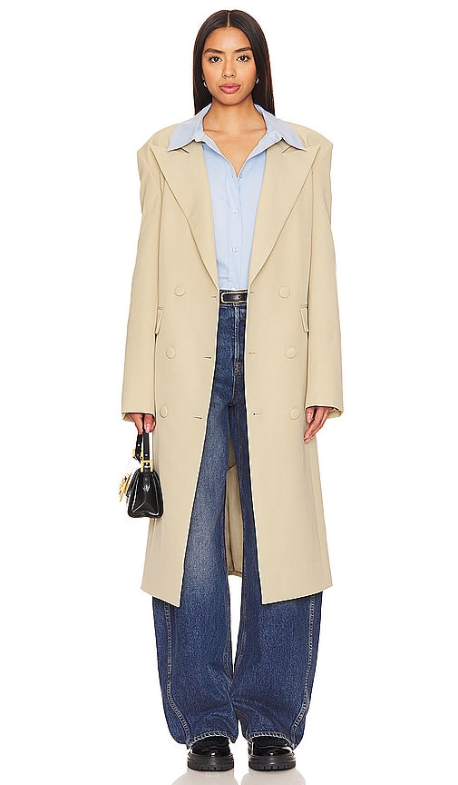 Lovers and Friends Lyra Coat in Sage