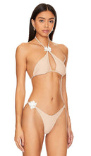 Lovers and Friends Margaret Cross Front Halter Top in Neutral