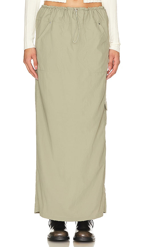 Lovers and Friends Marni Maxi Skirt in Sage - Lovers and Friends - Marni - Jupe longue en sauge - Lovers and Friends Marni 鼠尾草色长裙 - Lovers and Friends Marni Maxirock in Salbei - Lovers and Friends Marni 맥시 스커트 - Gonna lunga Lovers and Friends Marni color salvia