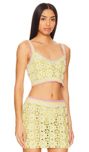 Lovers and Friends Meadow Crochet Top in Yellow