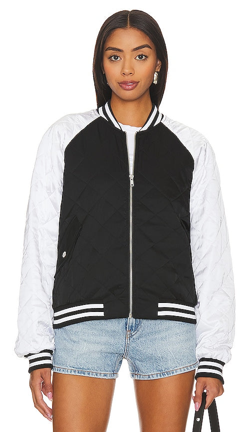 Lovers and Friends Miri Bomber Jacket in Black