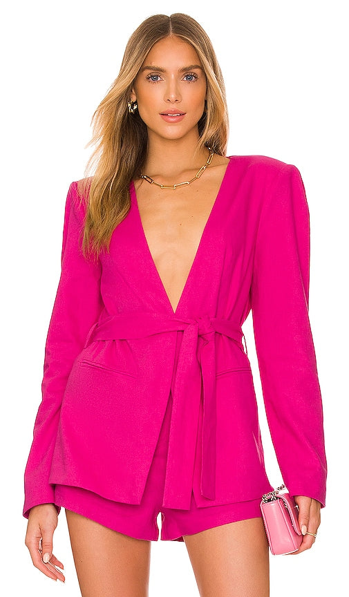 Lovers and Friends Moda Blazer in Fucshia - Blazer Moda Lovers and Friends en Fucshia - Lovers and Friends 紫红色 Moda 西装外套 - Lovers and Friends Moda Blazer in Fuchsia - Lovers and Friends 모다 블레이저 in Fucshia - Blazer Moda Lovers and Friends in fucsia
