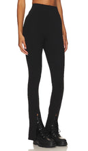 Lovers and Friends Montrose Split Hem Pant in Black