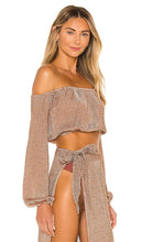 Lovers and Friends Nayelli Top in Metallic Gold