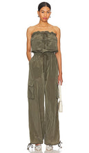 Lovers and Friends Noah Cargo Jumpsuit in Olive