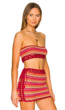Lovers and Friends Over The Rainbow Crop in Red