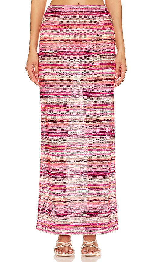 Lovers and Friends Raine Skirt in Pink - Jupe Raine Lovers and Friends en rose - Lovers and Friends Raine 粉色裙子 - Lovers and Friends Raine Rock in Rosa - Lovers and Friends RAINE 스커트 - Gonna Raine di Lovers and Friends in rosa