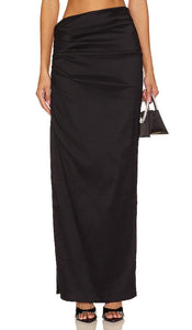 Lovers and Friends Ricky Maxi Skirt in Black