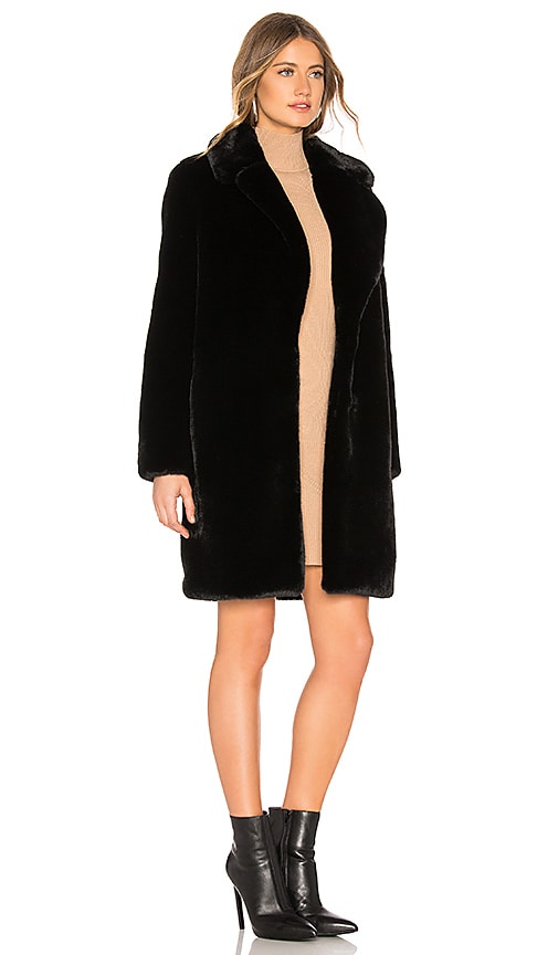 Lovers and Friends Romy Coat in Black