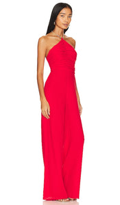 Lovers and Friends Rosalie Jumpsuit in Red