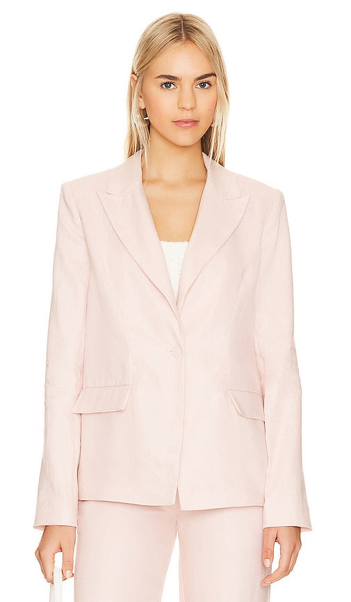 Lovers and Friends Roxanne Blazer in Blush