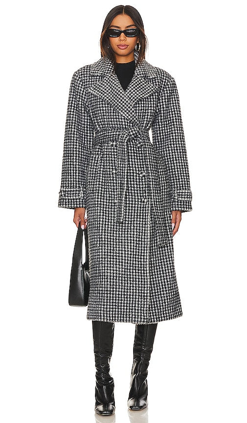 Lovers and Friends Sabrina Coat in Black - Manteau Sabrina Lovers and Friends en noir - Lovers and Friends Sabrina 黑色外套 - Lovers and Friends Sabrina Mantel in Schwarz - Lovers and Friends 사브리나 코트 블랙 색상 - Cappotto Sabrina per amanti e amici in nero