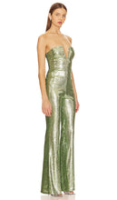 Lovers and Friends Siobhan Sequin Jumpsuit in Green