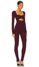 Lovers and Friends Tanya Jumpsuit in Burgundy