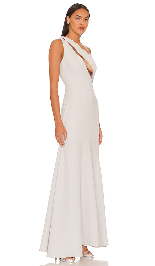 Lovers and Friends The Kyra Gown in Grey