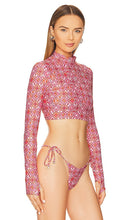 Lovers and Friends Which Way Rash Guard in Pink