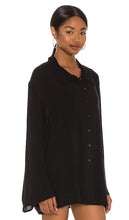Lovers and Friends Whitney Beach Shirt in Black