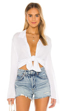 Lovers and Friends Whitney Beach Shirt in White