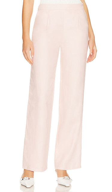 Lovers and Friends Zoie Pant in Blush - Pantalon Zoie Lovers and Friends en Blush - Lovers and Friends Zoie 腮红裤子 - Lovers and Friends Zoie Hose in Blush - Lovers and Friends Zoie 팬츠 - Amanti e amiche Zoie Pant in Blush