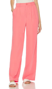 Lovers and Friends x Jetset Christina Sydney Pant in Pink - Pantalon Christina Sydney Lovers and Friends x Jetset en rose - Lovers and Friends x Jetset Christina Sydney 粉色长裤 - Lovers and Friends x Jetset Christina Sydney Hose in Rosa - Lovers and Friends x Jetset Christina 시드니 팬츠 - Pantaloni Lovers and Friends x Jetset Christina Sydney in rosa