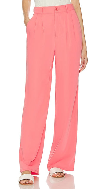 Lovers and Friends x Jetset Christina Sydney Pant in Pink - Pantalon Christina Sydney Lovers and Friends x Jetset en rose - Lovers and Friends x Jetset Christina Sydney 粉色长裤 - Lovers and Friends x Jetset Christina Sydney Hose in Rosa - Lovers and Friends x Jetset Christina 시드니 팬츠 - Pantaloni Lovers and Friends x Jetset Christina Sydney in rosa