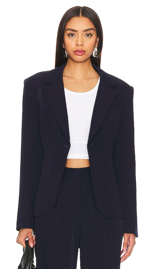 Lovers and Friends x Rachel Colette Blazer in Navy - Blazer Lovers and Friends x Rachel Colette en bleu marine - Lovers and Friends x Rachel Colette 海军蓝西装外套 - Lovers and Friends x Rachel Colette Blazer in Marineblau - Lovers and Friends x Rachel Colette 블레이저 네이비 색상 - Blazer Lovers and Friends x Rachel Colette in blu scuro