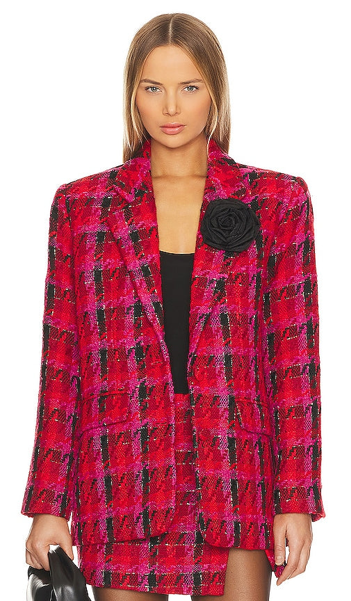 Lovers and Friends x Rachel Madix Blazer in Fuchsia - Blazer Lovers and Friends x Rachel Madix en fuchsia - Lovers and Friends x Rachel Madix 紫红色西装外套 - Lovers and Friends x Rachel Madix Blazer in Fuchsia - Lovers and Friends x Rachel Madix 블레이저 in 퓨시아 - Blazer Lovers and Friends x Rachel Madix in fucsia