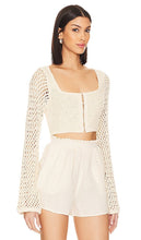 MAJORELLE Exuma Sweater in Ivory