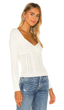 MAJORELLE Fallone Sweater in Ivory