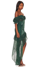 MAJORELLE Kayleigh Gown in Green