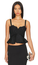 MAJORELLE Mariella Top in Black - MAJORELLE Haut Mariella en Noir - MAJORELLE Mariella 黑色上衣 - MAJORELLE Mariella Top in Schwarz - MAJORELLE 마리엘라 탑 - MAJORELLE Top Mariella in nero