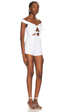 MAJORELLE Olive Romper in White