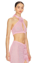 MAJORELLE Stella Rosette Top in Pink