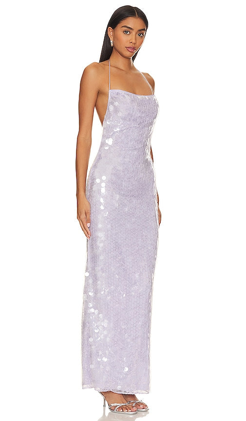 MAJORELLE Tianna Gown in Purple