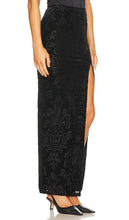 MAJORELLE Tove Maxi Skirt in Black