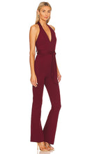 MAJORELLE Luna Jumpsuit in Wine